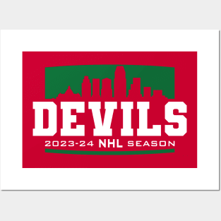 Devils Hockey 2023-24 Posters and Art